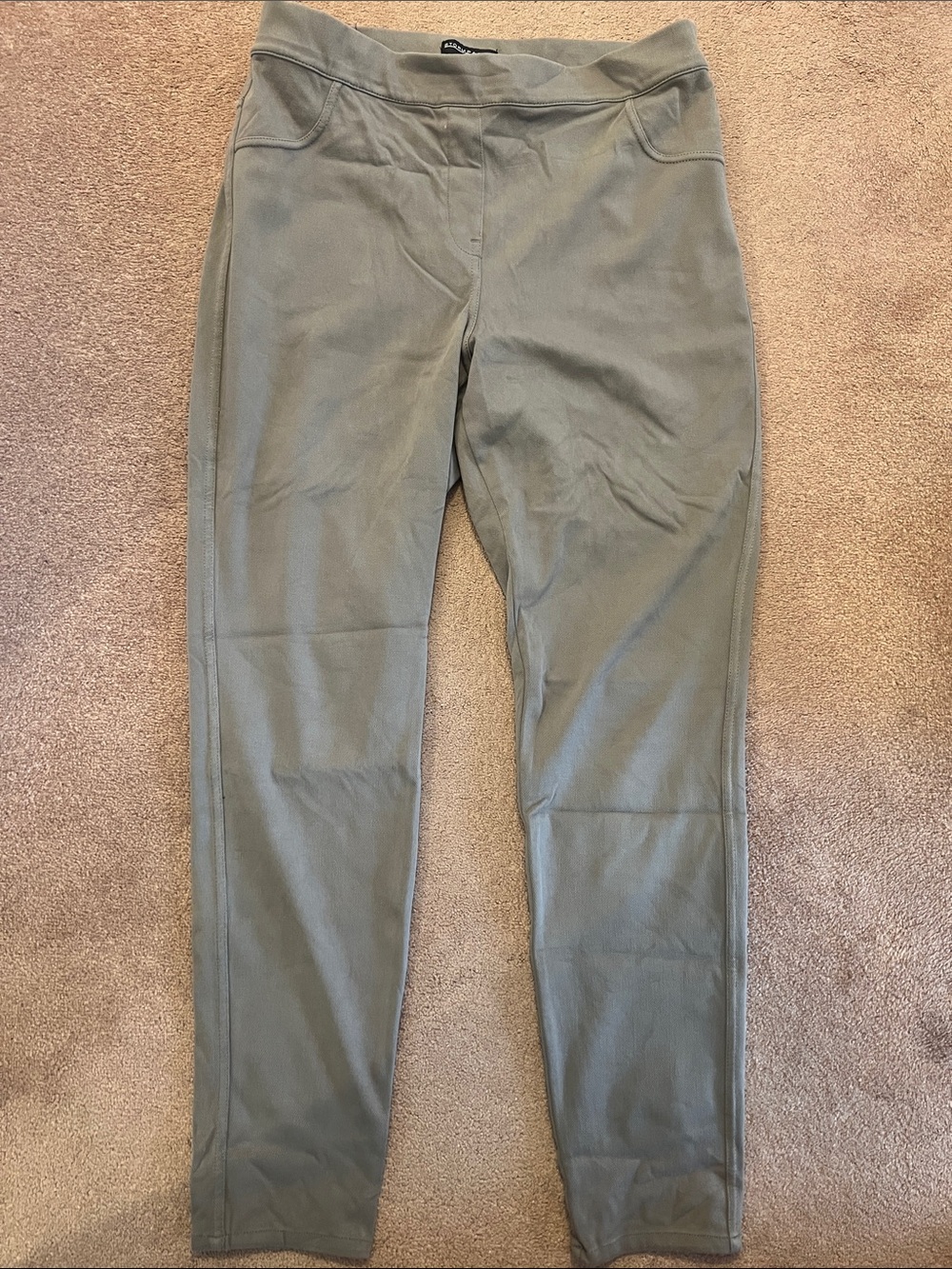 Sunice Cotton Olive Green Women's Performance Pants